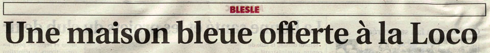 Maison bleue